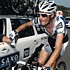 Frank Schleck w�hrend der f�nften Etappe der Vuelta 2009
